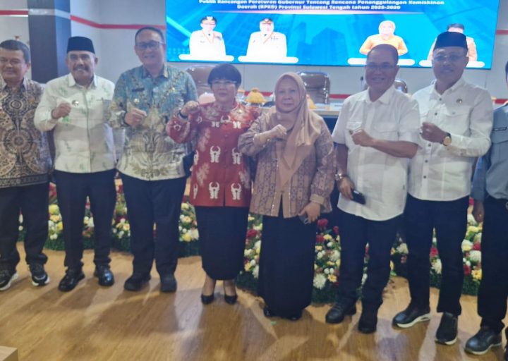 Wabup Parigi Moutong Ikut Bahas Strategi Penanggulangan Kemiskinan dalam Rakor TKPKD Sulteng