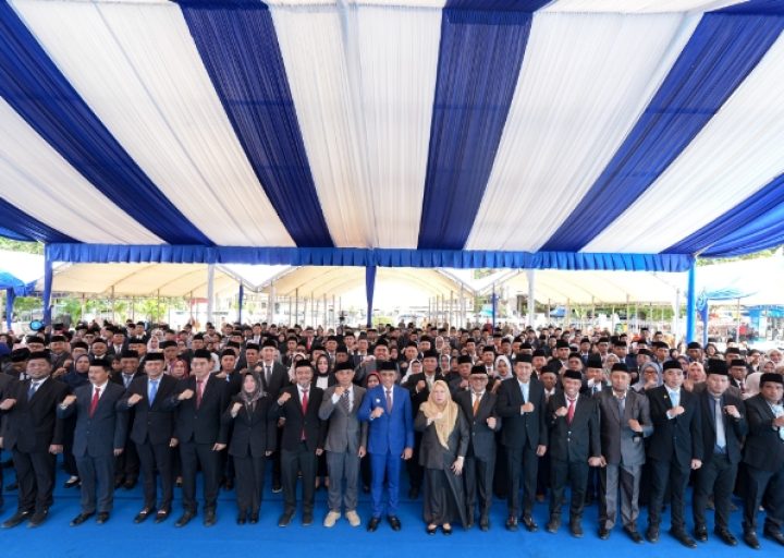 389 Pejabat Pemprov Sulteng Resmi Dilantik, Fokus Percepatan Digitalisasi