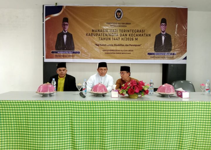 100 Calon Jamaah Haji Parigi Moutong Ikuti Manasik, Pemkab Tekankan Kesiapan Spiritual dan Fisik