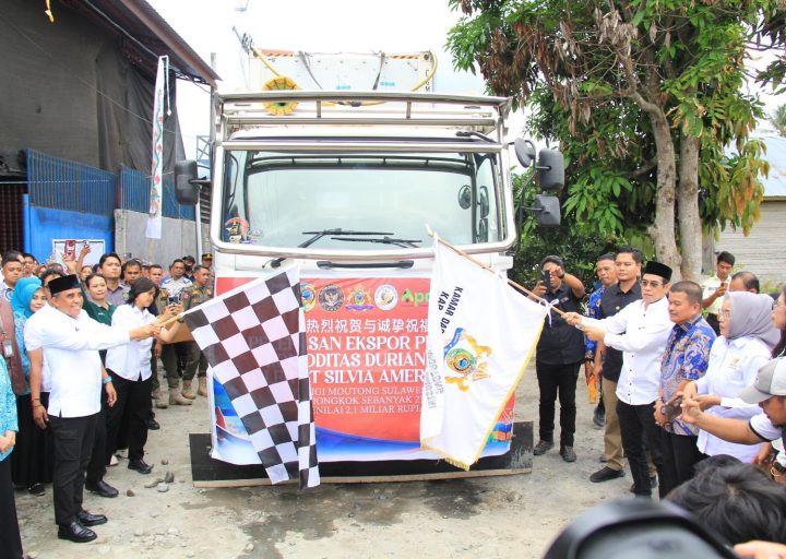 Durian Parigi Moutong Tembus Pasar Tiongkok, 27 Ton Diekspor Perdana