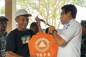 147 Hektare Lahan Terbakar, Pemkab Parigi Moutong Distribusikan Logistik