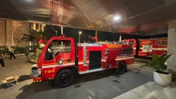 Ruang Server Masjid Istiqlal Terbakar Saat Salat Tarawih