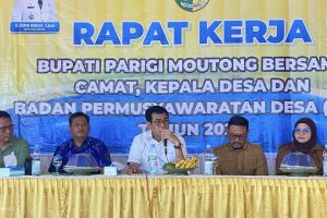 Bupati Parigi Moutong Minta OPD Fokus Kebutuhan Dasar Warga