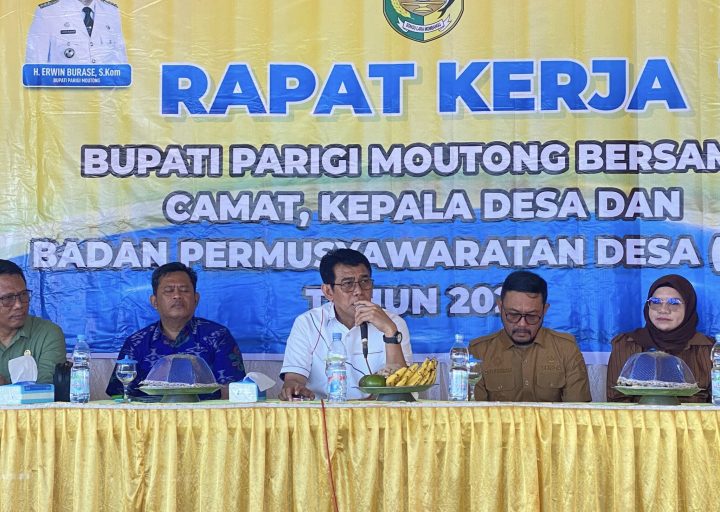 Bupati Parigi Moutong Minta OPD Fokus Kebutuhan Dasar Warga
