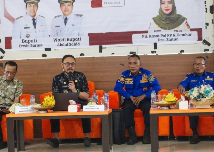 Pemkab Parigi Moutong Perkuat Kapasitas Satlinmas Lewat Diklat di Dinas Pendidikan