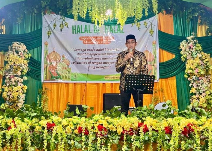 Bupati Parigi Moutong Hadiri Halal Bihalal di Moutong Tengah, Bahas Pembangunan Daerah