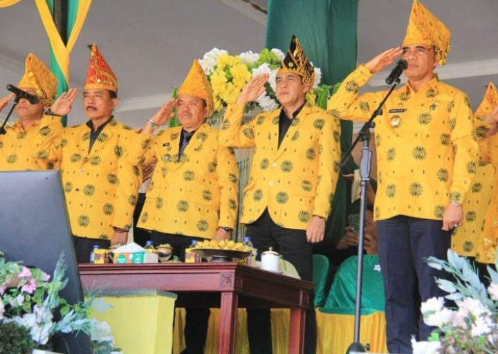 Gubernur Sulteng Pimpin Upacara HUT ke-24 Parigi Moutong