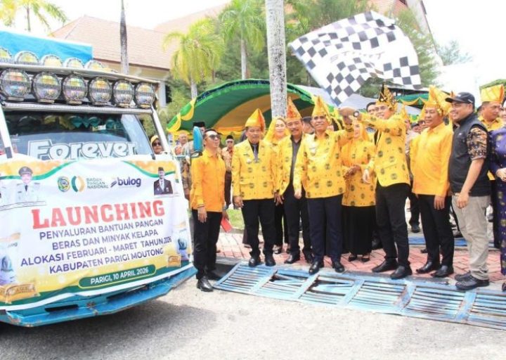Pemda Parigi Moutong Salurkan Bantuan Pangan 2026, Jangkau 72 Ribu Warga