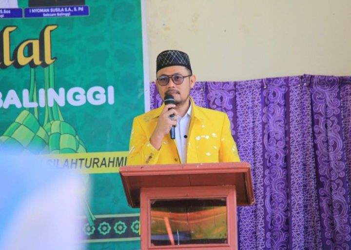 Sekda Parimo Ajak Warga Jaga Lingkungan di Halal Bihalal Balinggi