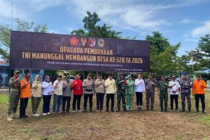 Bupati Erwin Burase Pimpin Pembukaan TMMD di Sausu Trans