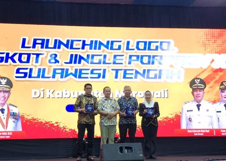 Bupati Parigi Moutong Hadiri Launching Logo dan Maskot Porprov X Sulteng di Morowali