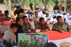 Wabup Parigi Moutong Ikuti Launching Program 200 Jembatan Garuda Secara Virtual di Siniu
