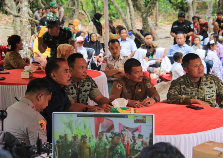 Wabup Parigi Moutong Ikuti Launching Program 200 Jembatan Garuda Secara Virtual di Siniu