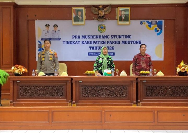 Pemkab Parimo Perkuat Kolaborasi Lintas Sektor Tangani Stunting