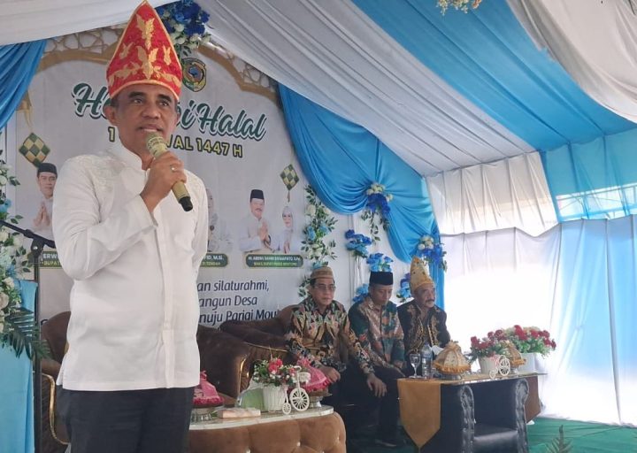 Halal Bi Halal di Tomini, Gubernur Anwar Hafid Ajak Masyarakat Perkuat Persatuan