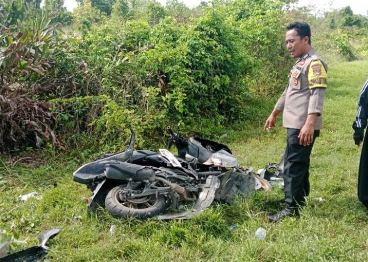 Kecelakaan di Kasimbar, Pengendara Motor Tewas Usai Tabrakan di Jalan Trans Sulawesi