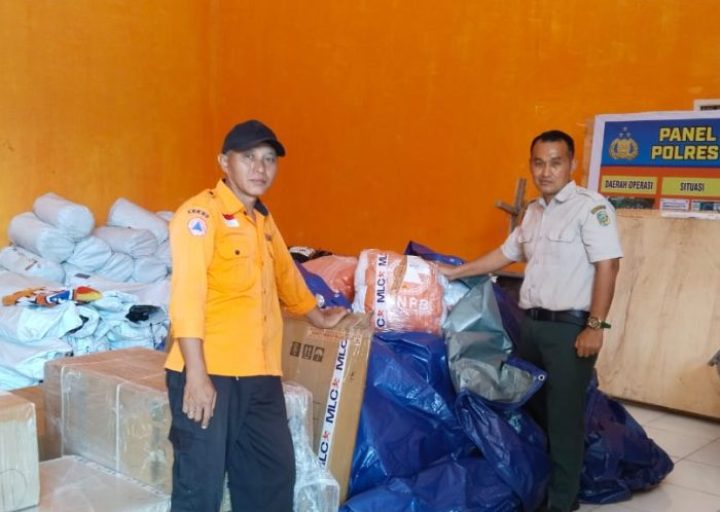 BNPB Salurkan Bantuan Penanggulangan Bencana untuk Parigi Moutong