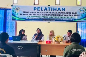 DP3AP2KB Parigi Moutong Gelar Pelatihan Manajemen Kasus untuk Perkuat Penanganan Kekerasan Perempuan dan Anak