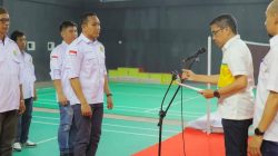 Abd. Gafur Resmi Pimpin PBSI Parigi Moutong, Siap Cetak Atlet Berprestasi