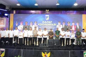 Rakor Evaluasi Asta Cita Digelar di Morowali, Gubernur Sulteng Tekankan Sinergi Daerah