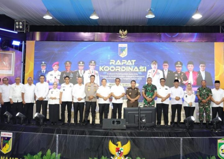 Rakor Evaluasi Asta Cita Digelar di Morowali, Gubernur Sulteng Tekankan Sinergi Daerah
