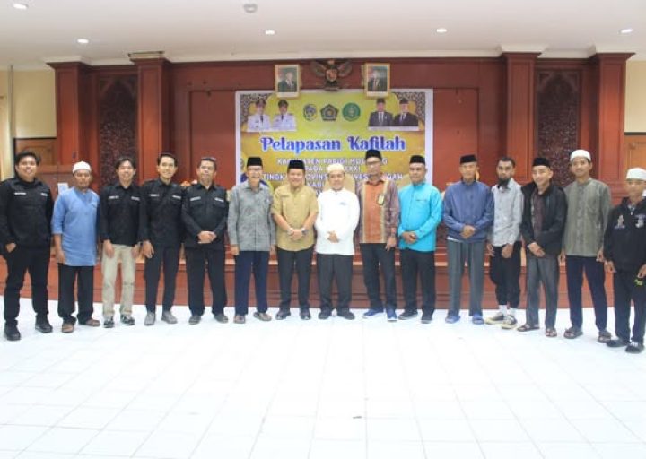 Wabup Abdul Sahid Lepas Kafilah MTQ Parigi Moutong Menuju Kabupaten Sigi