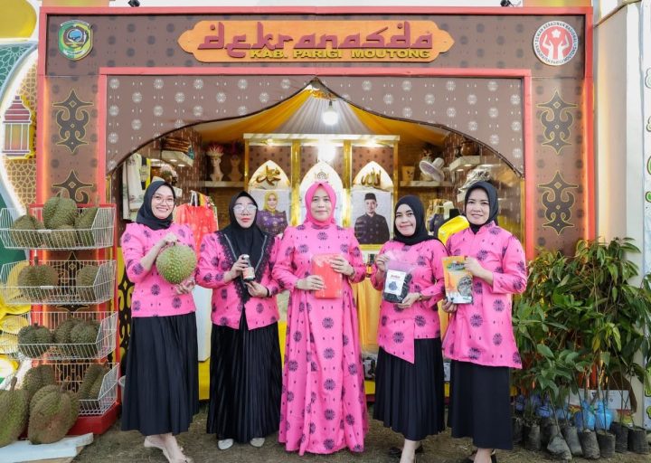 Pameran UMKM MTQ Sulteng, Parigi Moutong Bawa Misi Budaya Lewat Motif Bomba Saga