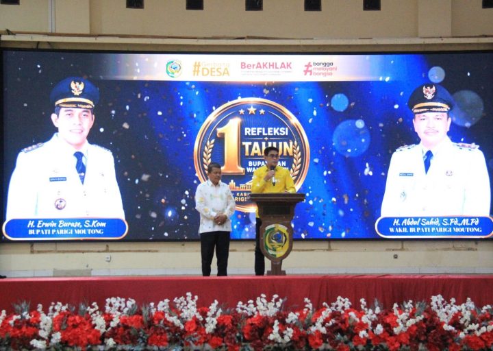 Erwin-Sahid Paparkan Capaian Setahun Kepemimpinan, Perkuat Komitmen Bangun Parigi Moutong