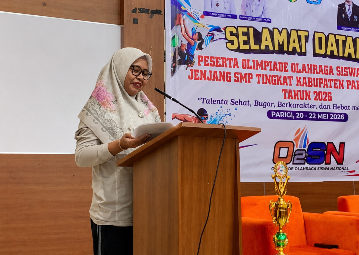 O2SN 2026 Tingkat SMP di Parigi Moutong Resmi Digelar
