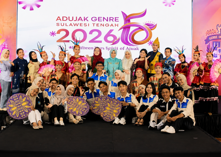Bunda GenRe Parigi Moutong Hadiri Pembukaan Adujak Sulteng 2026, Dukung Remaja Berkarakter