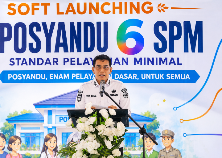 Bupati Erwin Resmikan Babak Baru Posyandu Parigi Moutong, Warga Bisa Mengadu Berbagai Layanan di Satu Tempat