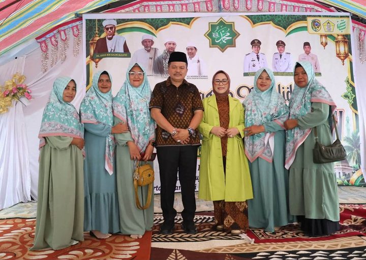 Maulid Akbar di Tombi, Wabup Parimo Ingatkan Bahaya Narkoba dan Judi Online