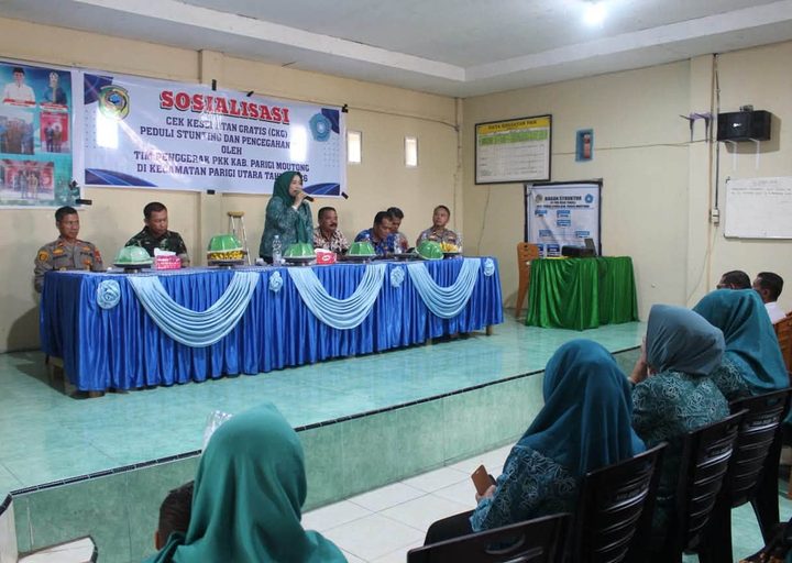 PKK Parimo Dorong Cek Kesehatan Gratis, Pencegahan Stunting hingga TBC