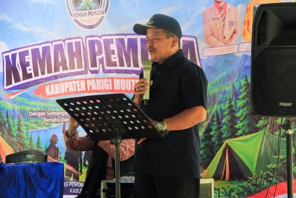 Abdul Sahid Dorong Pemuda Parimo Mandiri dan Berdaya Saing Lewat Kemah Pemuda 2026
